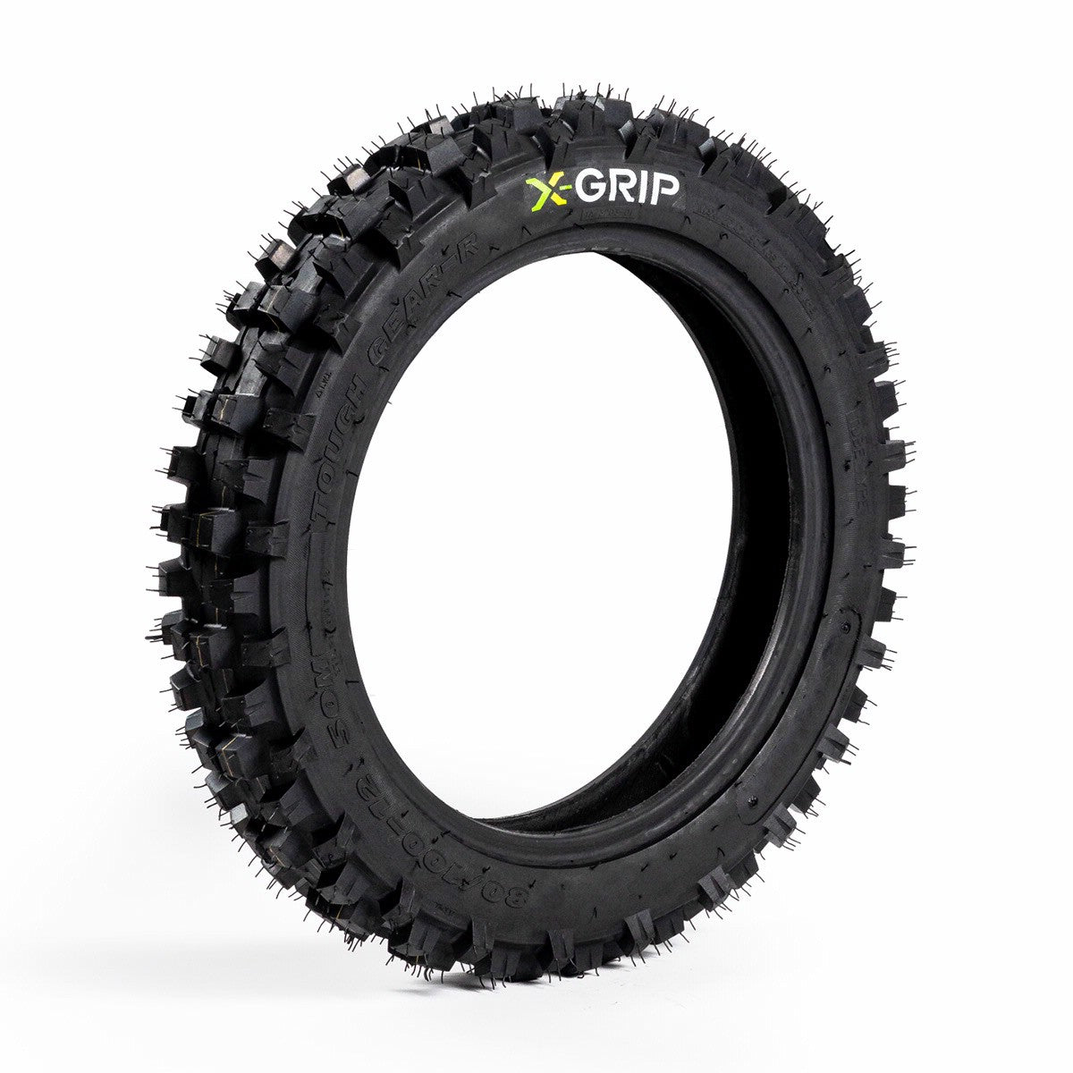 X-Grip ToughGear Rear 12" Rear Youth Tire (Soft) 80/100-12